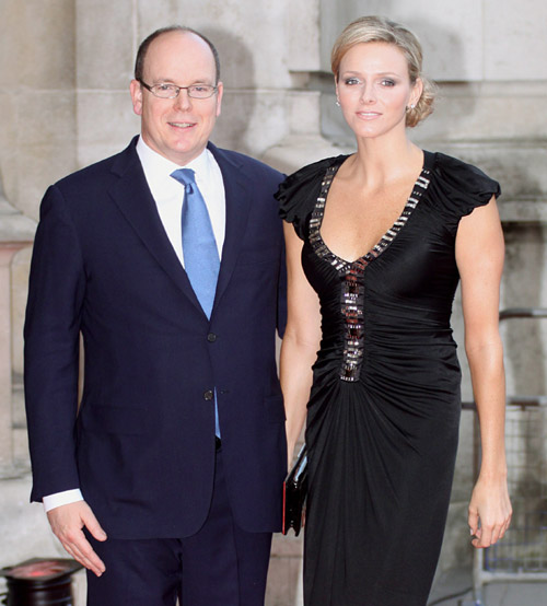 Alberto de Mónaco y Charlene Wittstock recuerdan en Londres el estilo de la princesa Grace