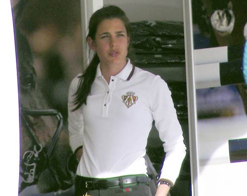 Carlota Casiraghi, una bella amazona en el GP de Hípica de Valencia