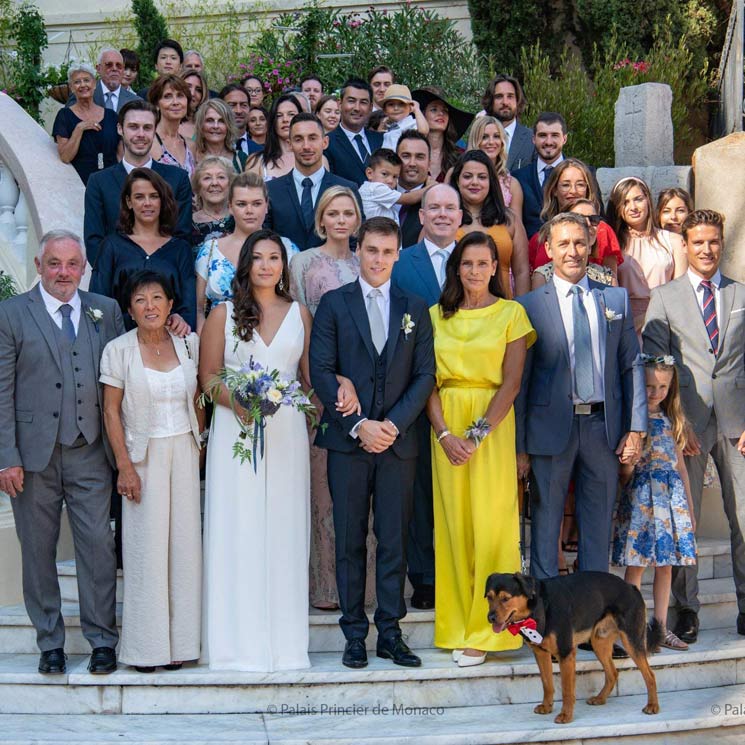 Nuevas imágenes de la boda de Louis Ducruet y Marie Chevallier, ¡con Charlene incluida!