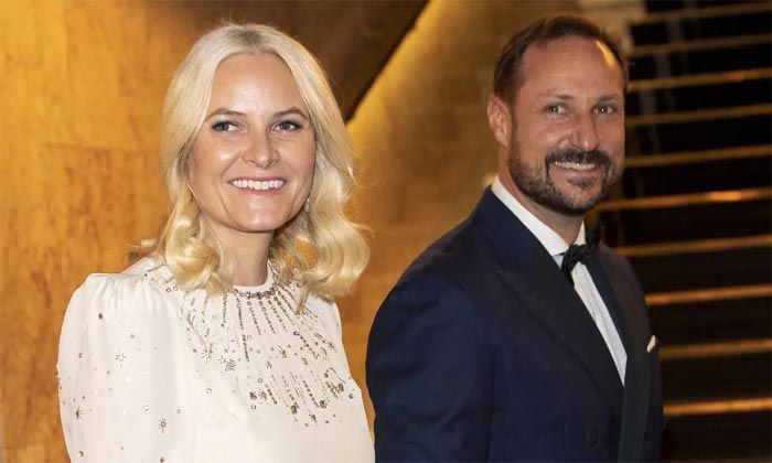 Norway's Mette-Marit reappears after her absence from the Nobel due to