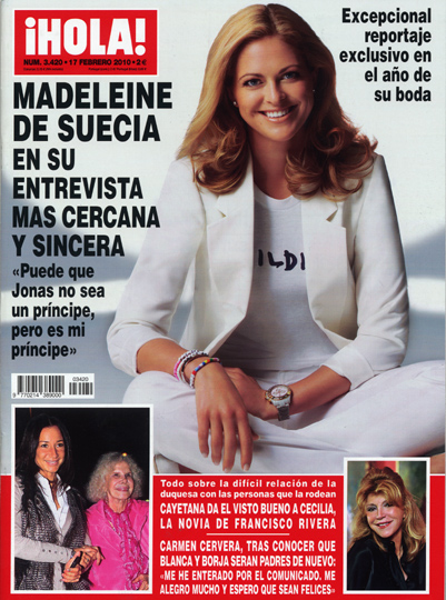 Exclusiva: Madeleine de Suecia en su entrevista más cercana y sincera