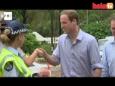 Guillermo de Inglaterra se reúne con los damnificados por el ciclón 'Yasi' en Australia