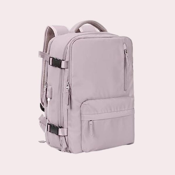 La mochila perfecta para viajar ligero: medidas ideales de 40 x 20