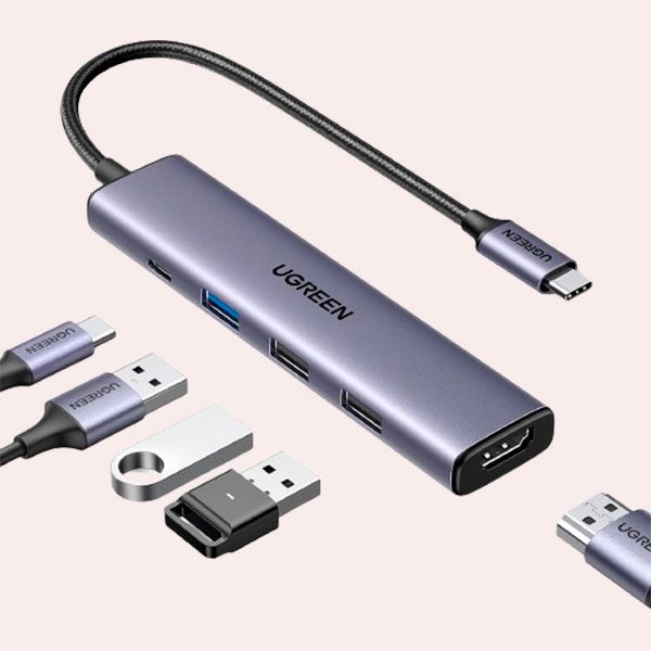 Adaptador Usb tipo C a USB C, USB y HDMI - Cables y adaptadores para  teléfonos móviles - Los mejores precios