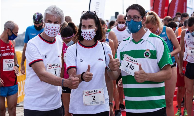 La VIII Milla María de Villota convierte Santander en una fiesta del deporte y la solidaridad