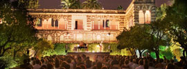 Noche en los Jardines del Alcázar