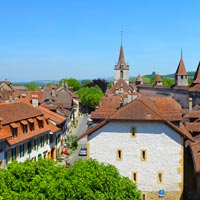 Un día de verano en Murten y una cita con la música 