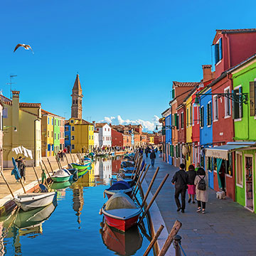 Cinco islas indispensables para llegar en vaporetto desde Venecia