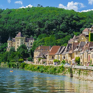 Por el valle de la Dordoña entre pueblitos con encanto y castillos medievales