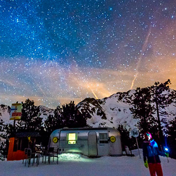 Una noche en una caravana en las monta as nevadas de Andorra Foto 1