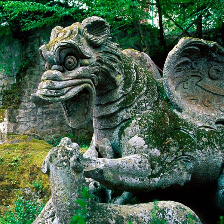 El sobrecogedor jardín de monstruos de Bomarzo, una locura de amor y miedo