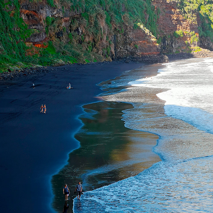 Las playas perfectas de La Palma son de arena negra 