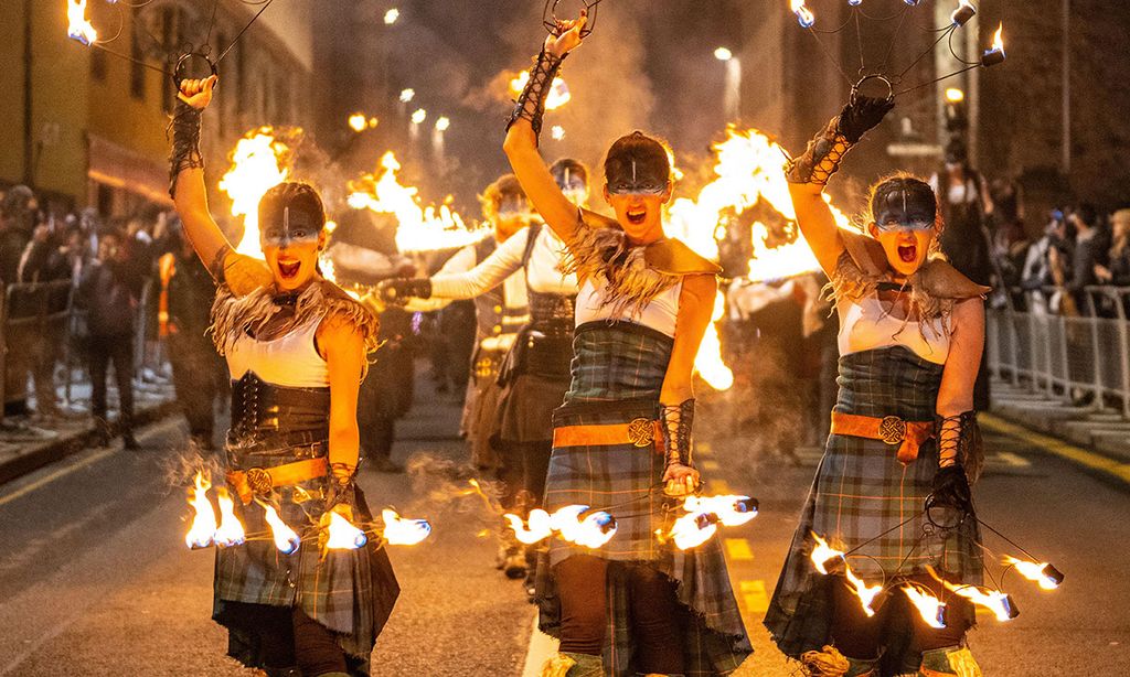 Hogmanay, la alternativa vikinga a la Nochevieja de Edimburgo