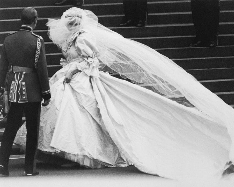 Lady Diana Spencer in Wedding Dress
