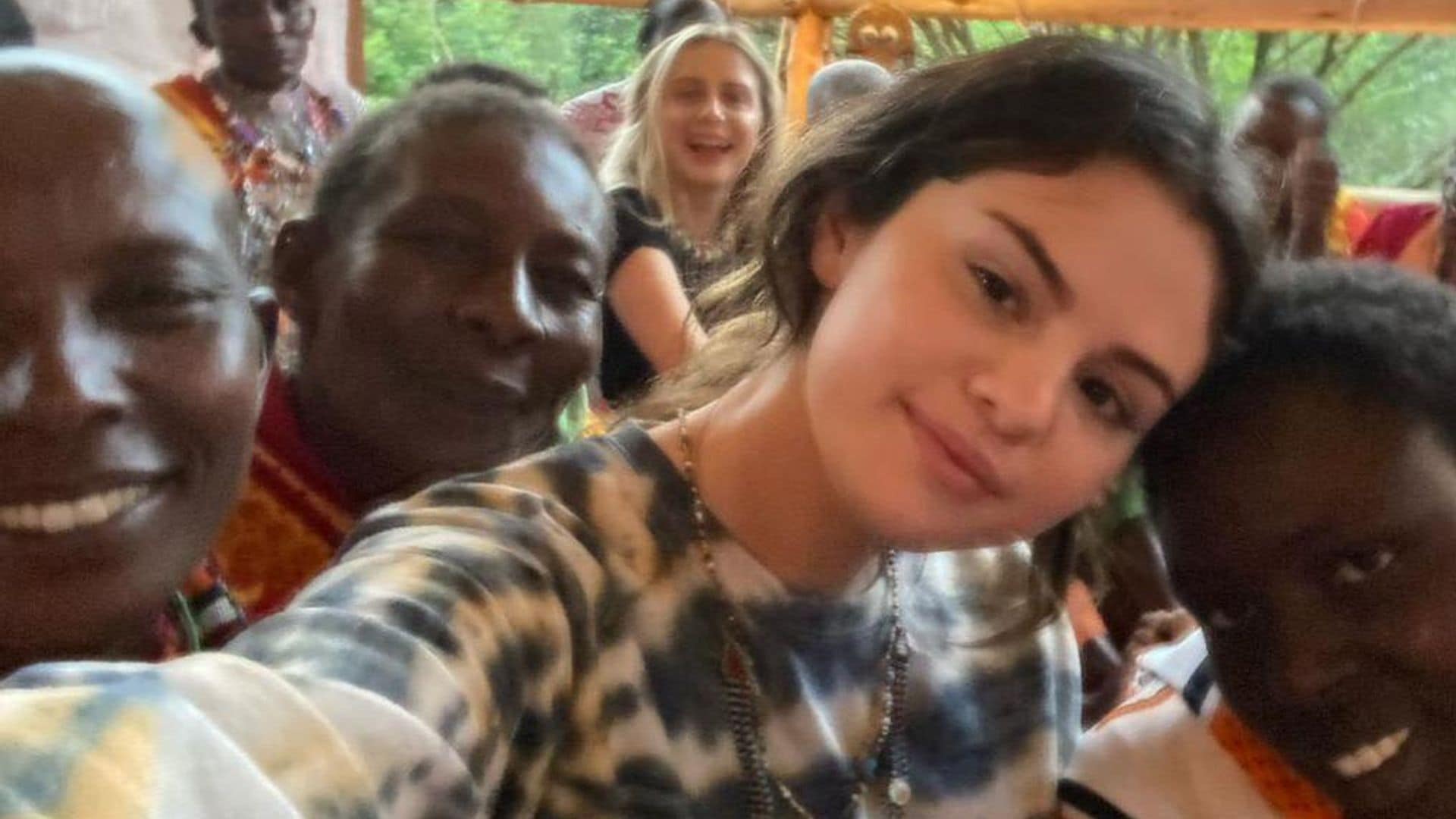 Selena Gomez shares incredible pictures from Kenya as she introduces top secret project