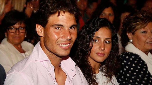 Rafa Nadal y su esposa, Mery Perello