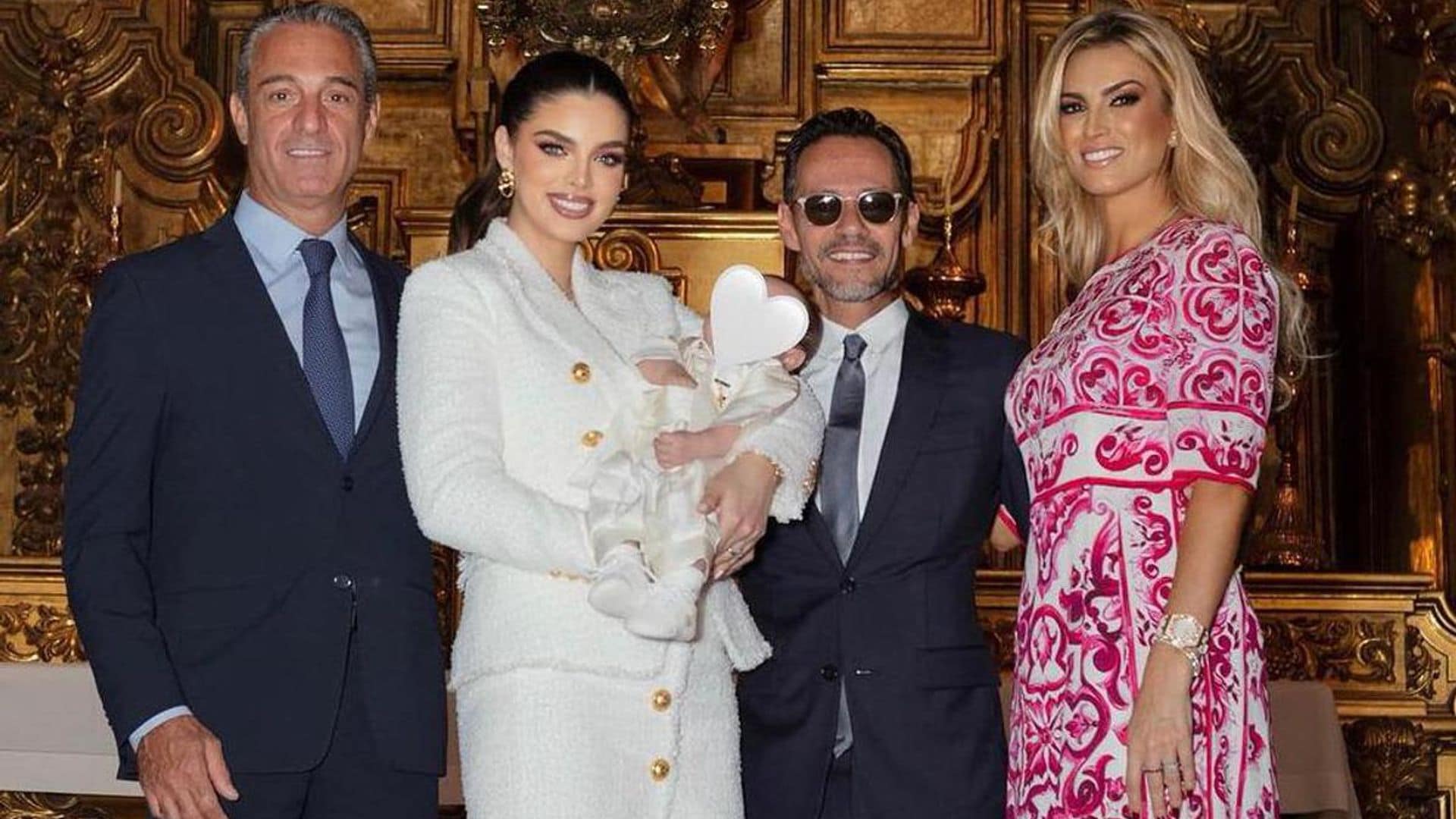 Marc Anthony and Nadia Ferreira: details about their son’s baptism in Mexico