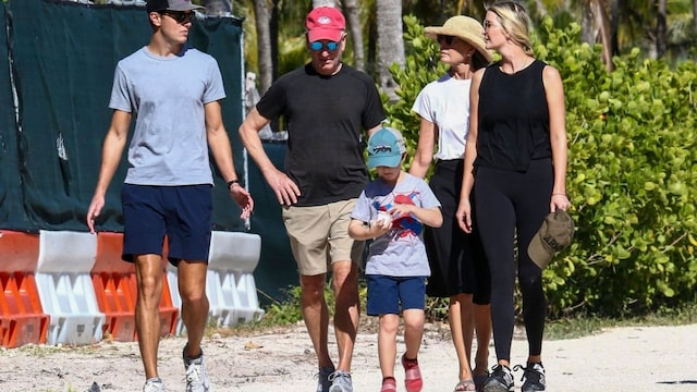 Ivanka Trump Bonds with her kids in Miami Beach