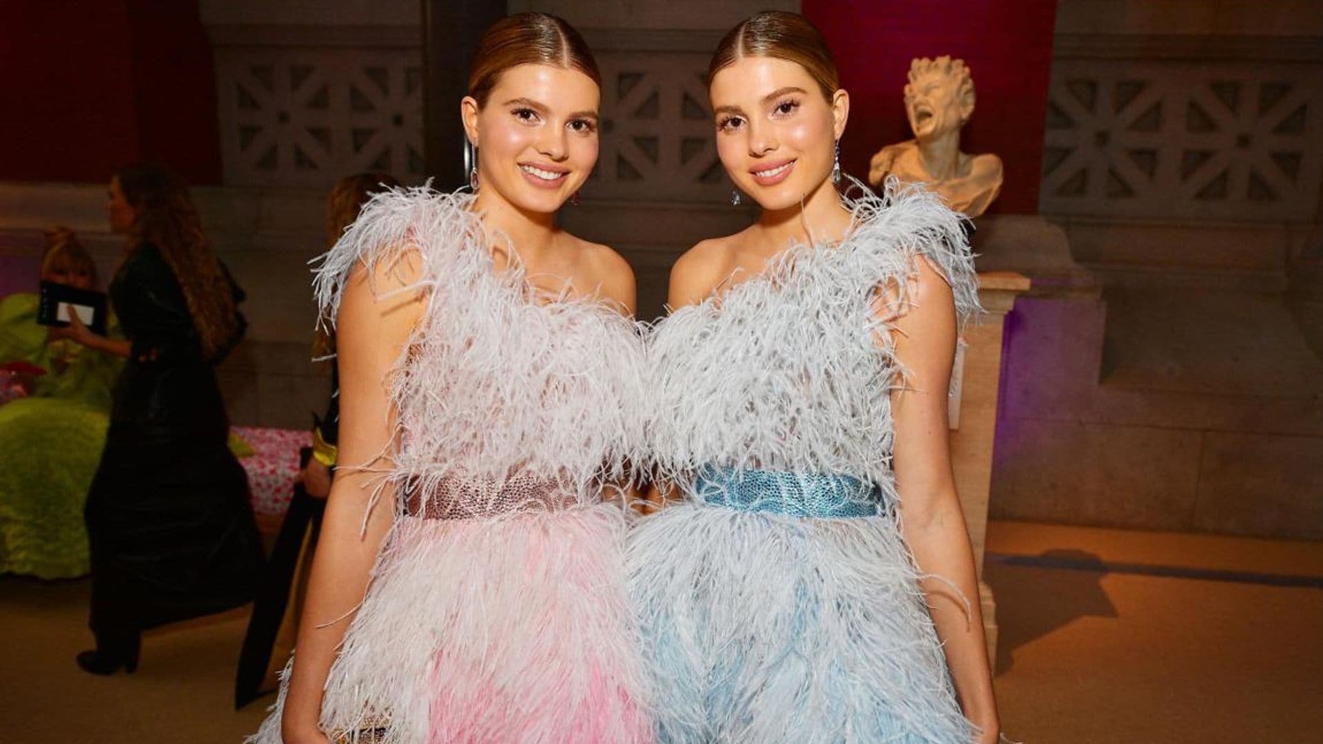 Julio Iglesias' twin daughters Victoria and Cristina's debutante ball partners revealed