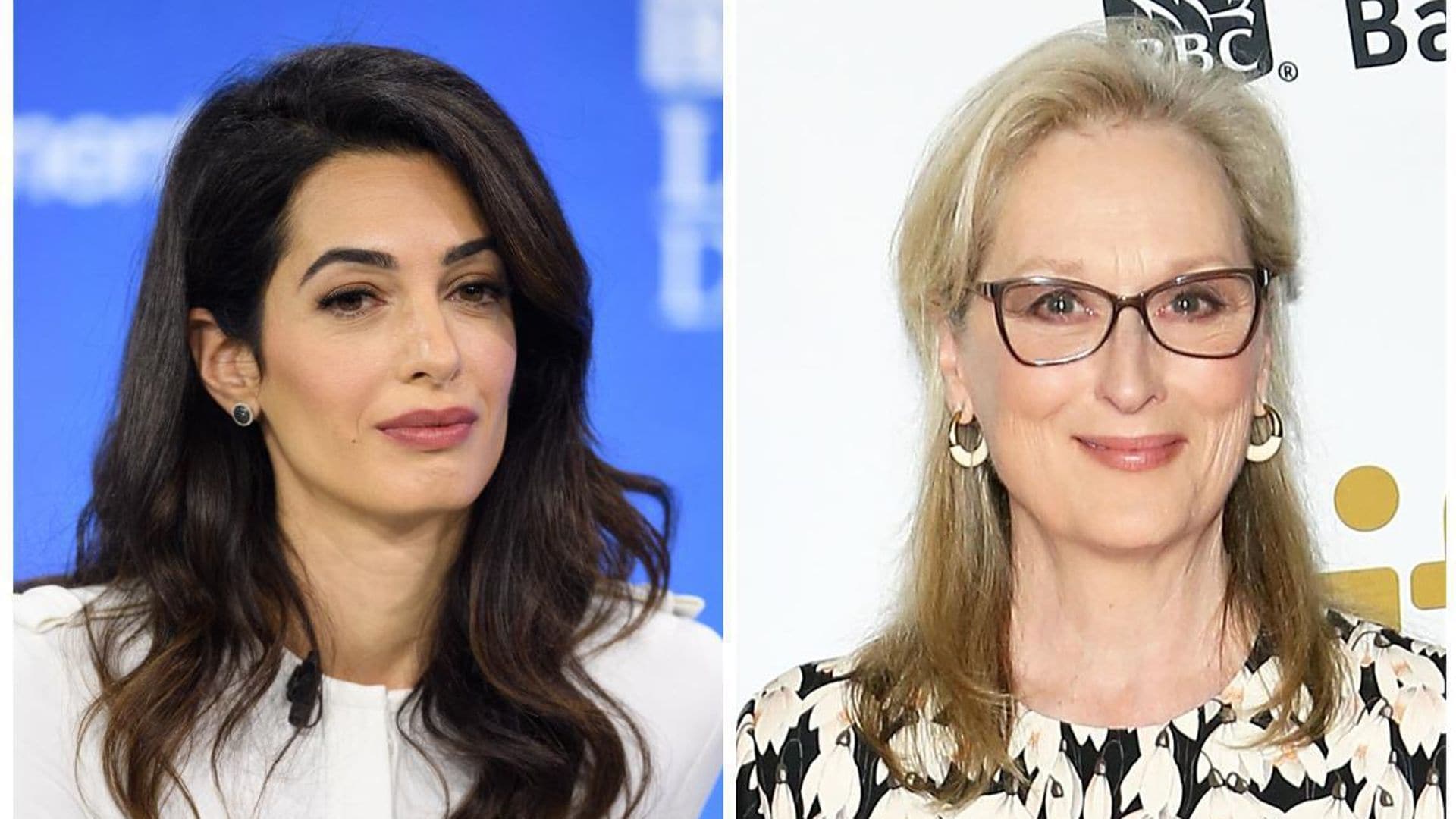 Meryl Streep is presenting Amal Clooney with Press Freedom Award