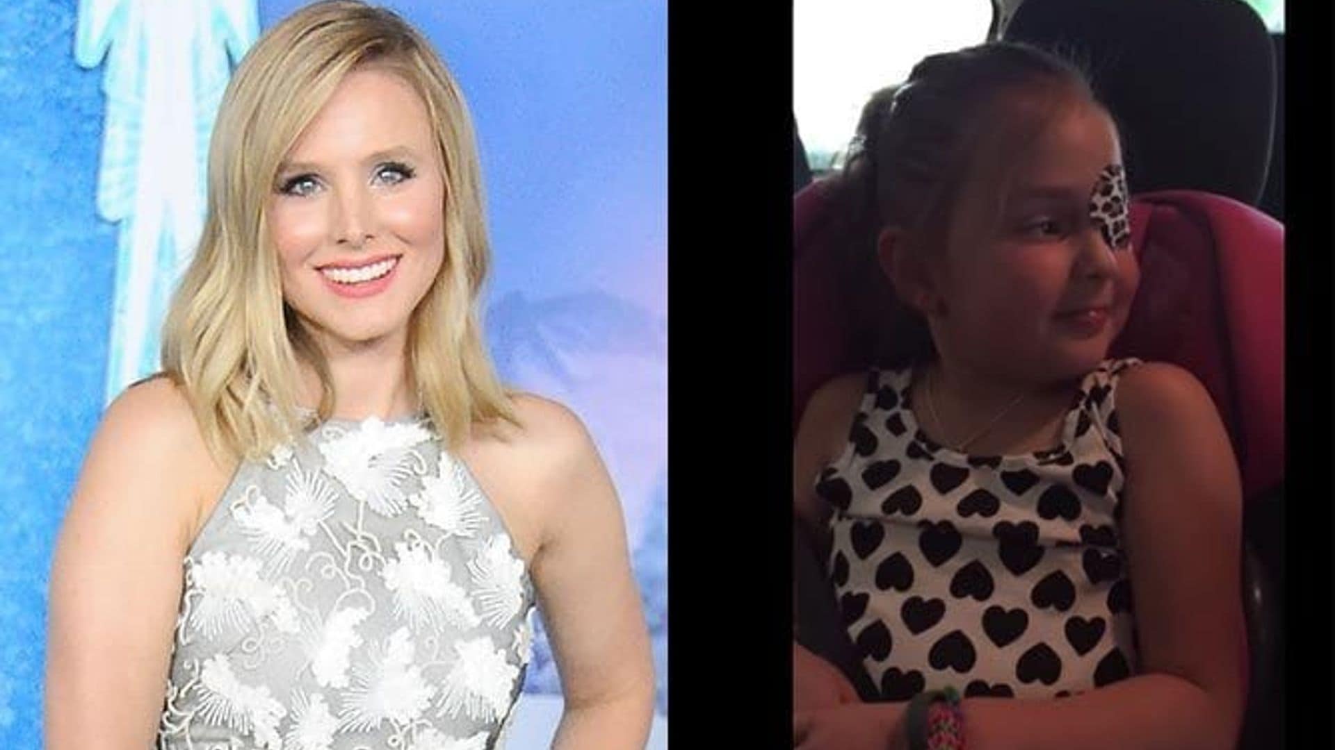 Kristen Bell leaves 'Frozen' voicemail for 6-year-old with brain tumor