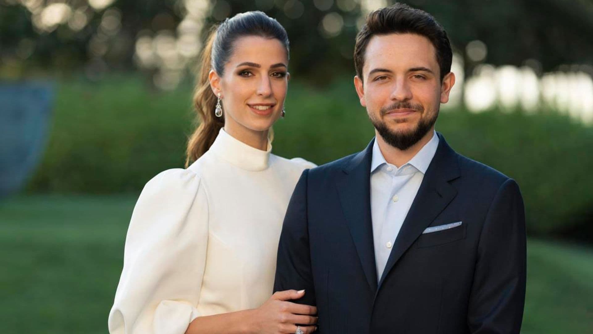 Crown Prince Hussein and Princess Rajwa spend time with another royal couple in London