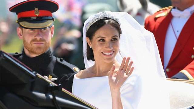 Meghan Markle and Prince Harry wedding day