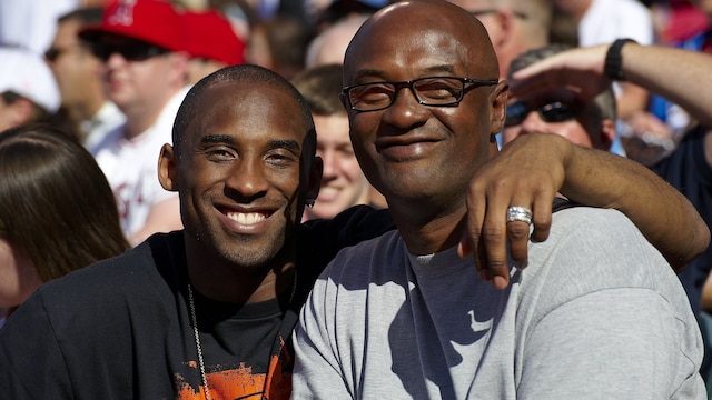 Kobe and Joe Bryant