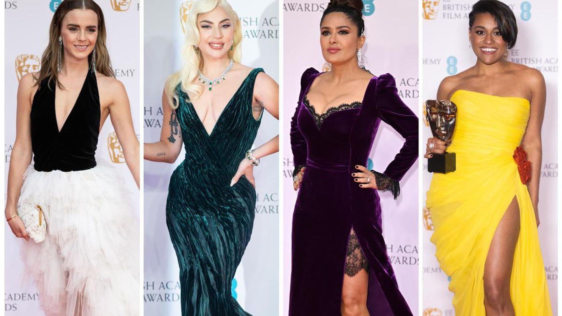 BAFTAs 2022 Fashion: From Lady Gaga’s Old Hollywood glamour to Salma Hayek’s violet velvet gown