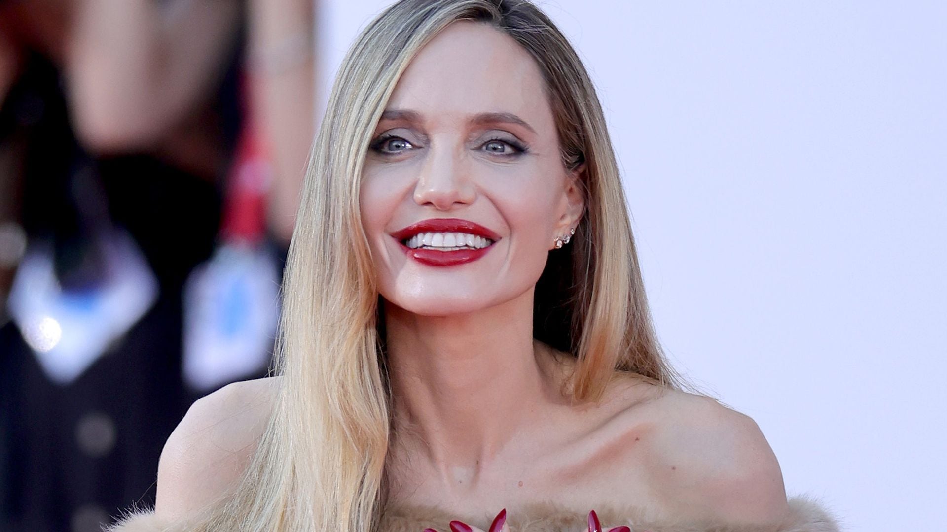 Angelina Jolie's jaw-dropping look at the red carpet premiere of 'Maria' at the Venice Film Festival