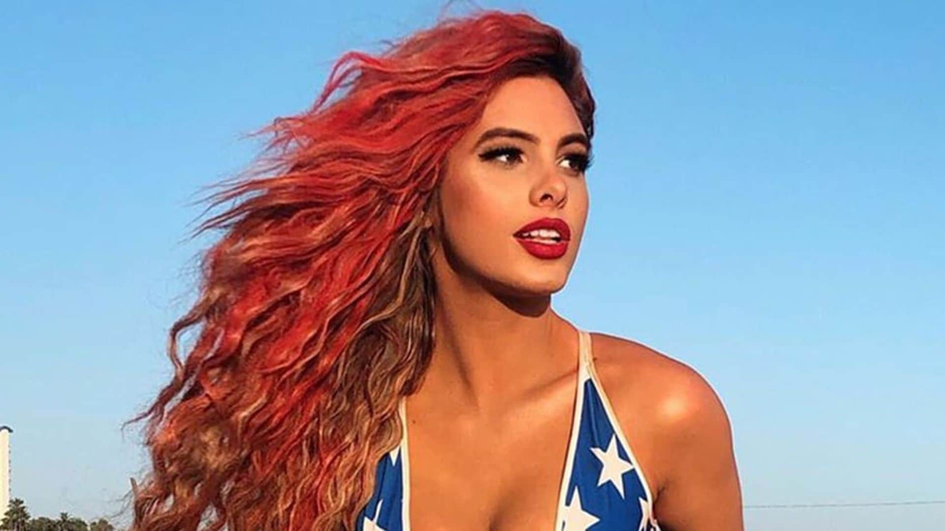 Red, white & blue: Lele Pons celebrates first Fourth of July as an American Citizen with gorgeous selfie