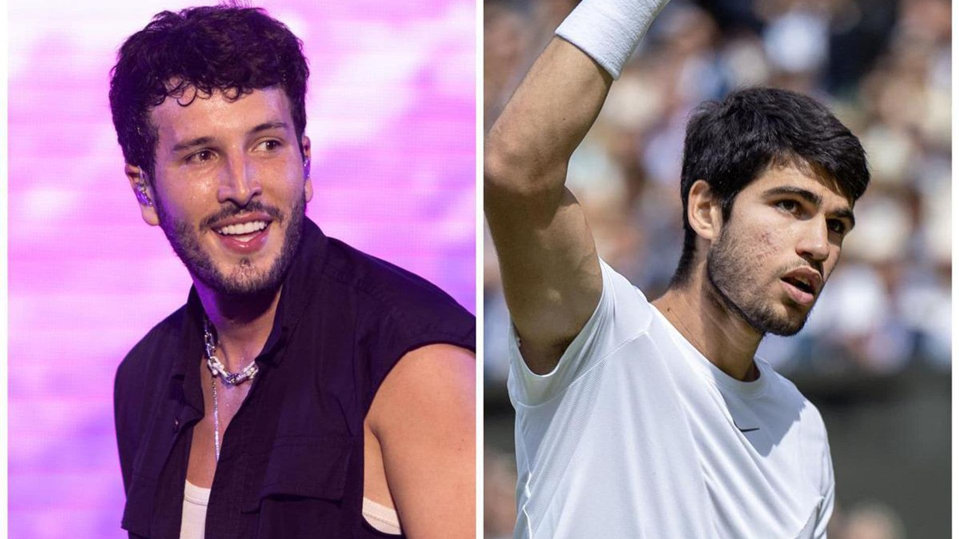 Carlos Alcaraz invites Sebastian Yatra to kick off US Open