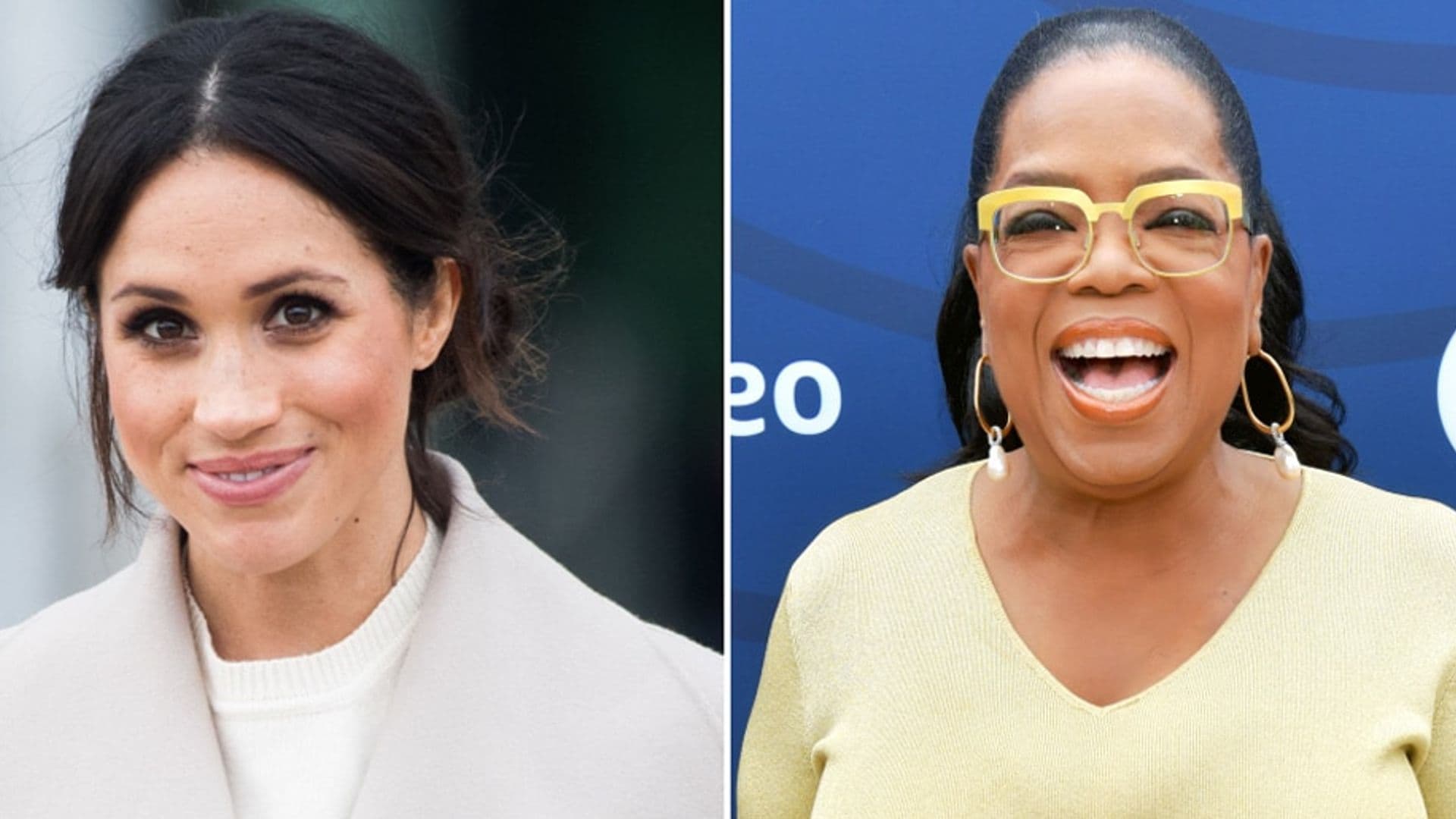 Oprah Winfrey is 'so proud' of Meghan Markle's decision to keep her birth private