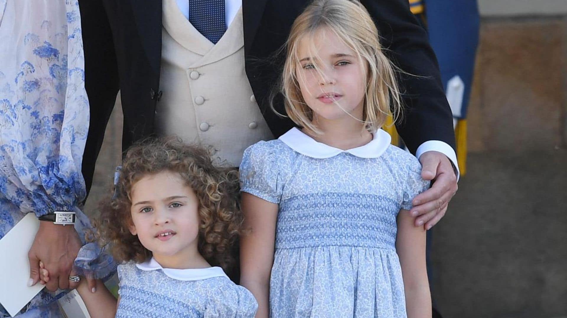 Sisters Princess Leonore and Princess Adrienne twin out in Florida