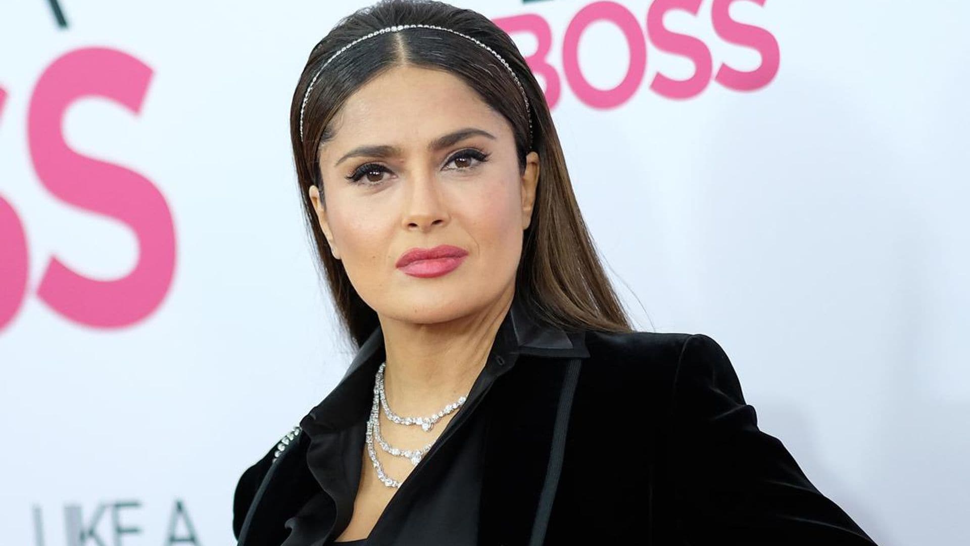 Salma Hayek apologizes to fans after controversial post