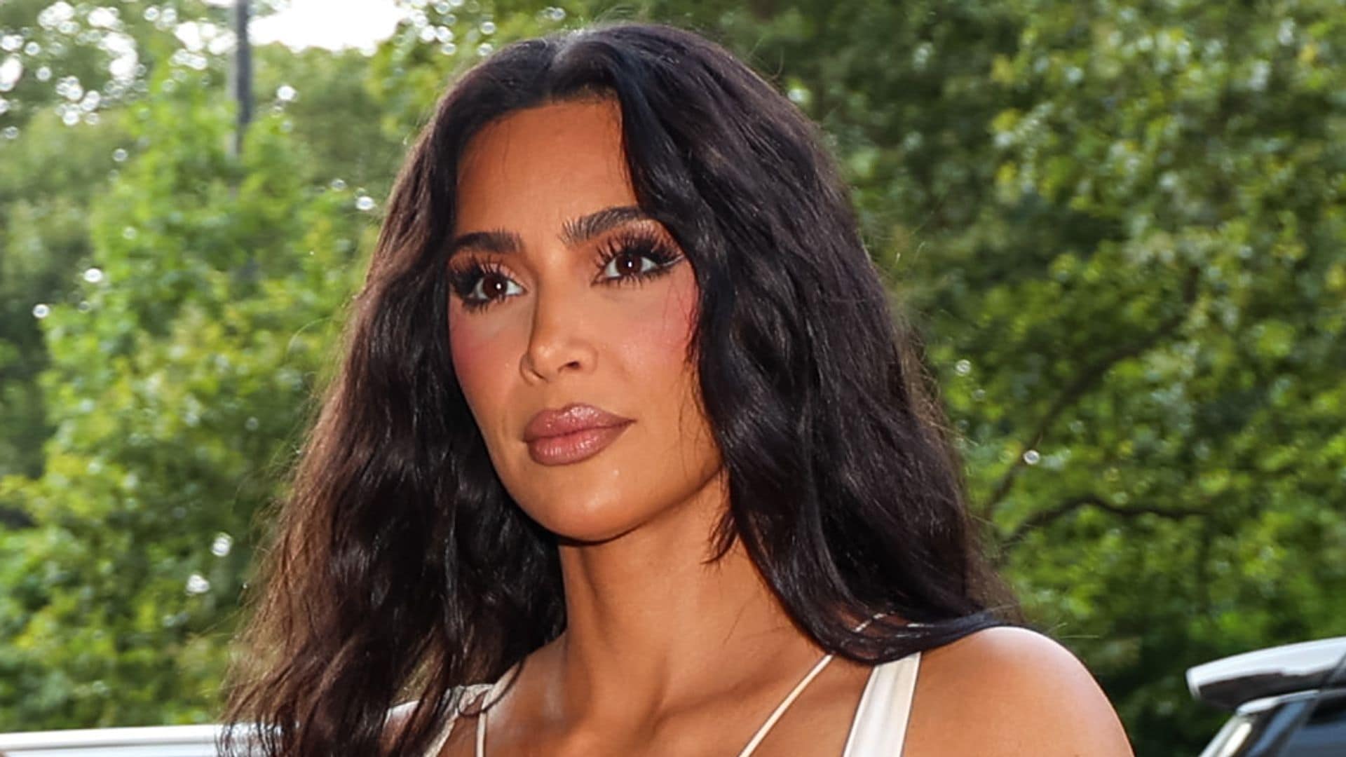 Kim Kardashian glistens in white bikini during Lauren Sanchez-approved Mexican getaway