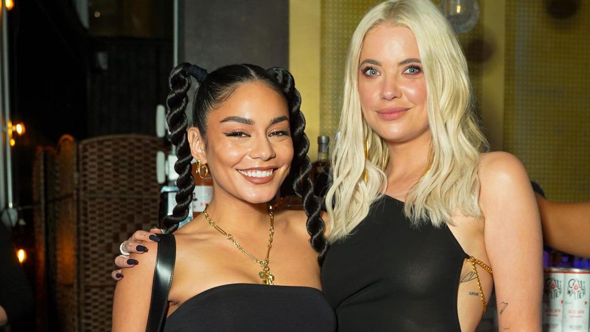 Vanessa Hudgens & Ashley Benson look amazing as they launch their cocktail brand