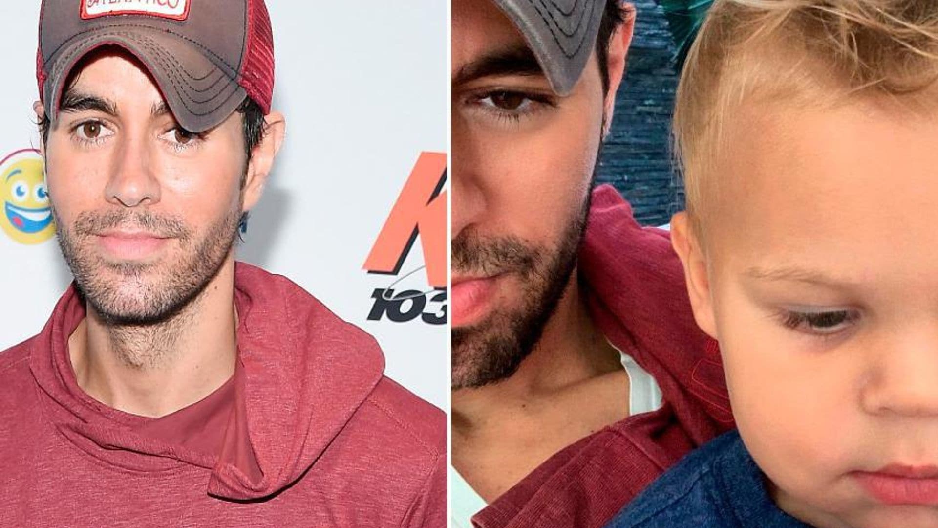 Enrique Iglesias and son Nicholas cute photo