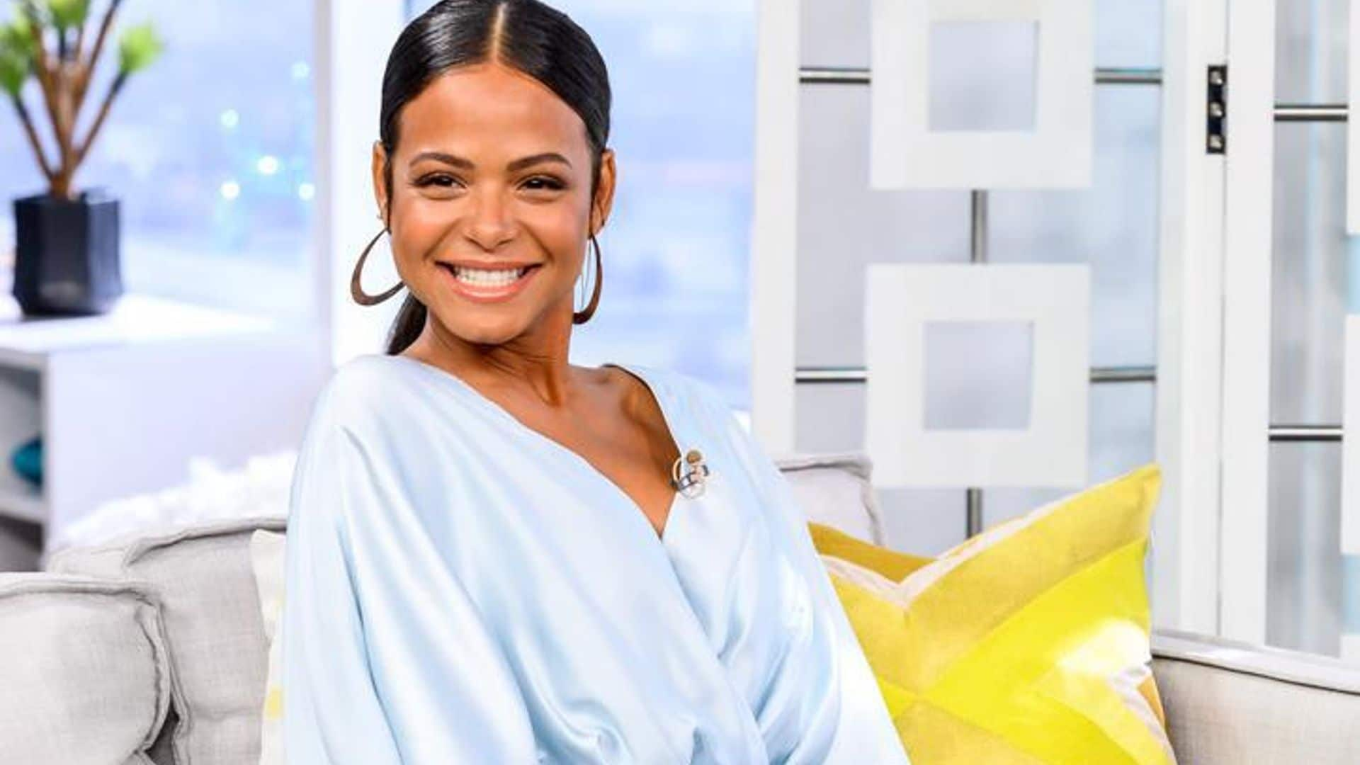 Christina Milian shares with fans touching video from her gender reveal party