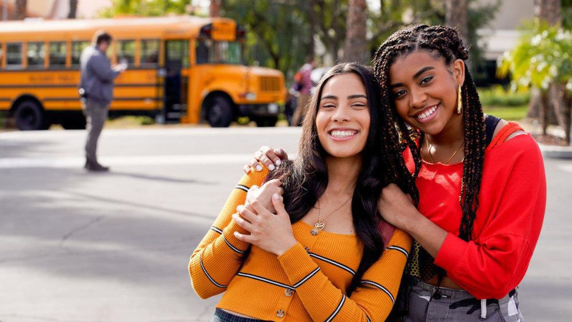 Meet the reinvented ‘Saved By the Bell’ leading Latinx ladies, Haskiri Velazquez, and Alycia Pascual-Peña