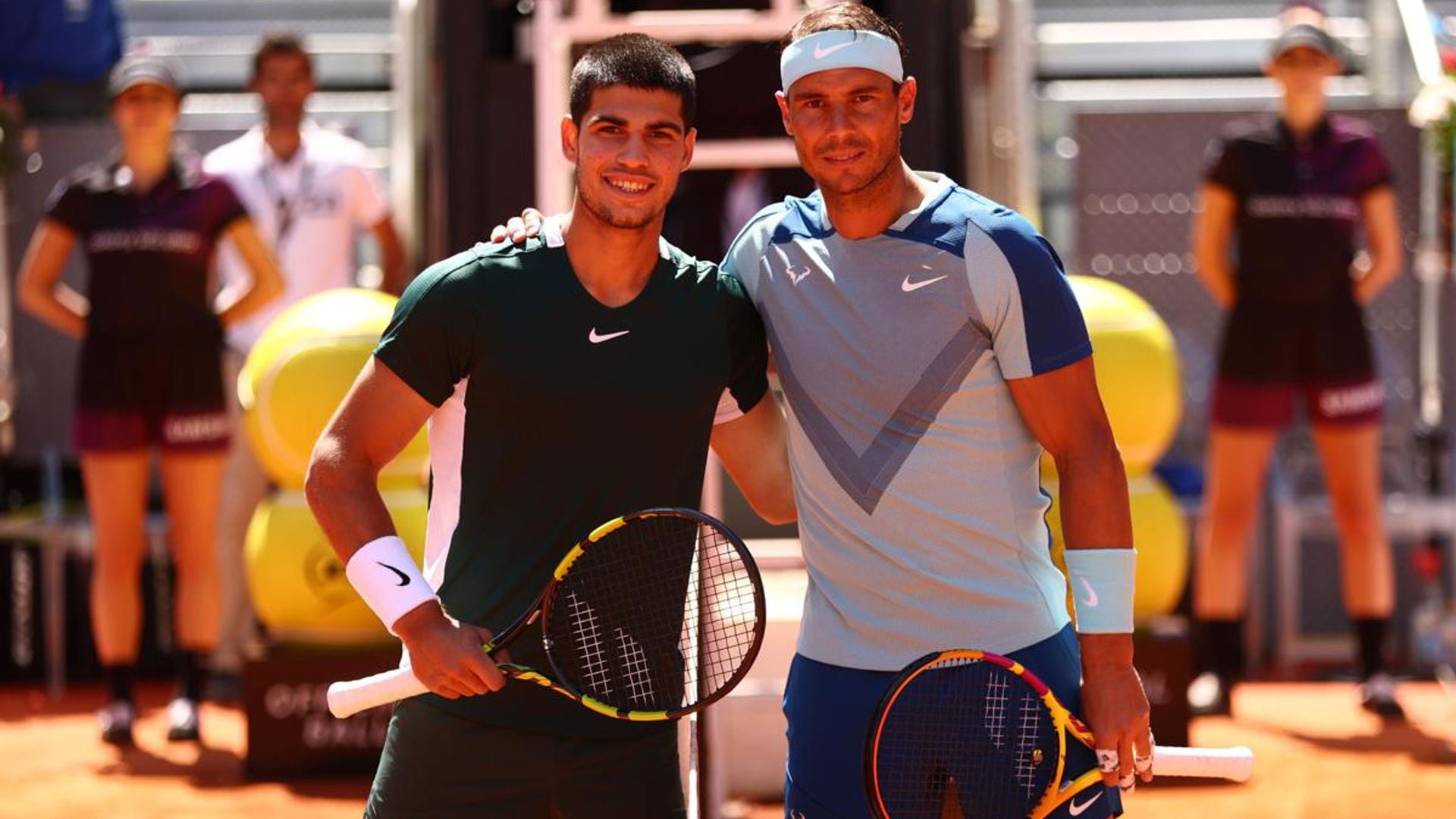 Rafael Nadal congratulates Carlos Alvaraz after his “immense” Roland Garros victory