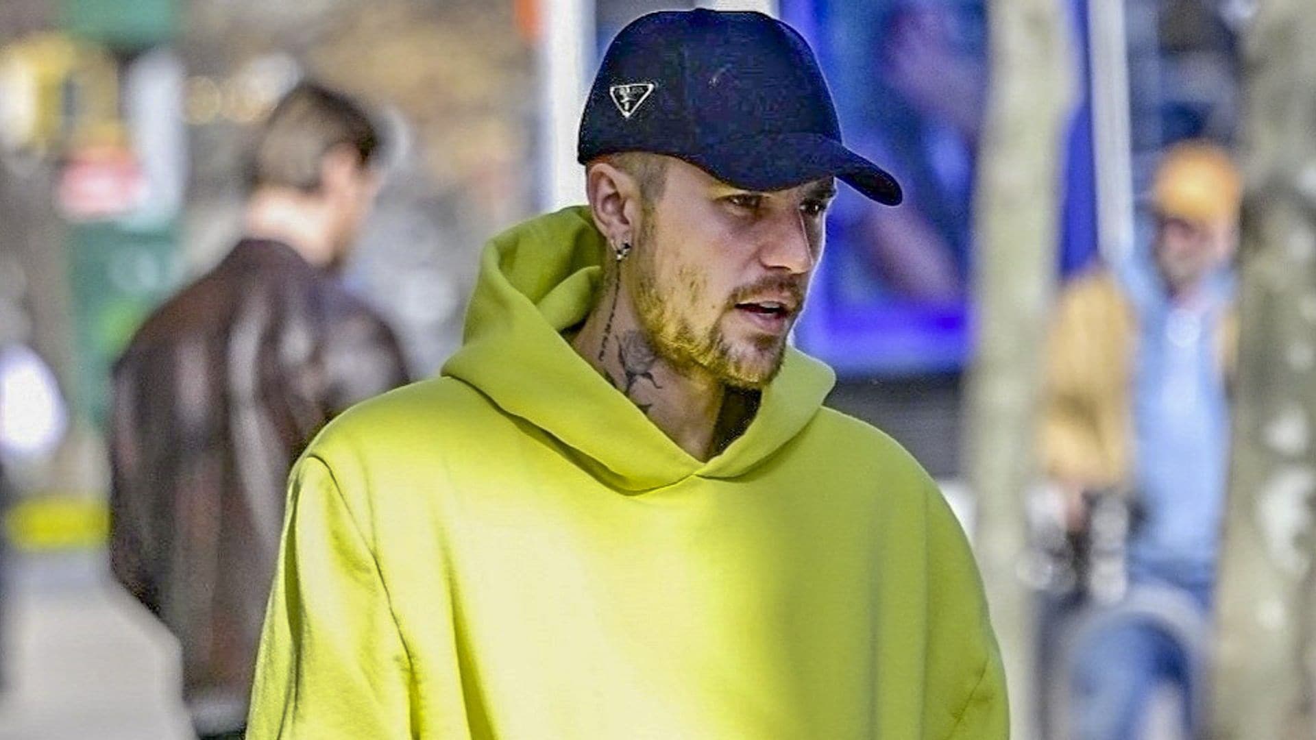 Justin Bieber shows off new look in New York with Hailey Bieber