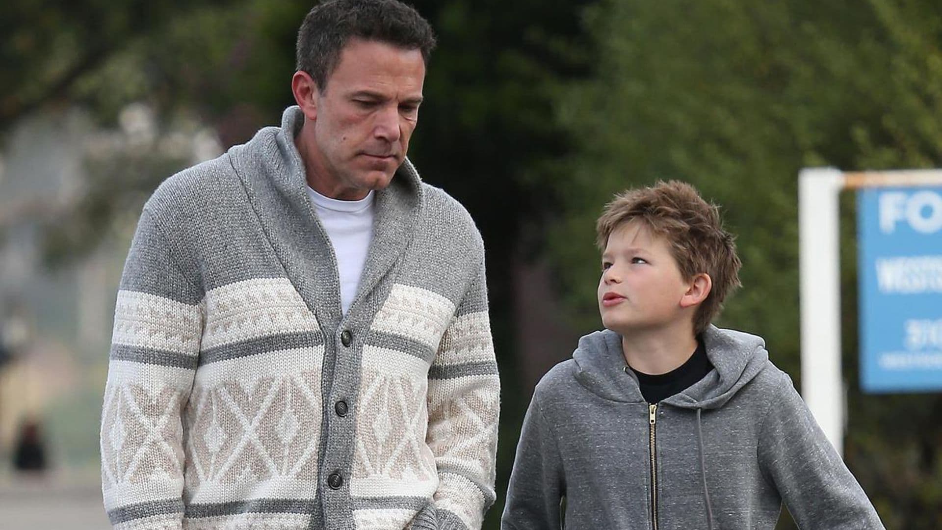 Ben Affleck’s latest father-son moment with Samuel Affleck in Los Angeles