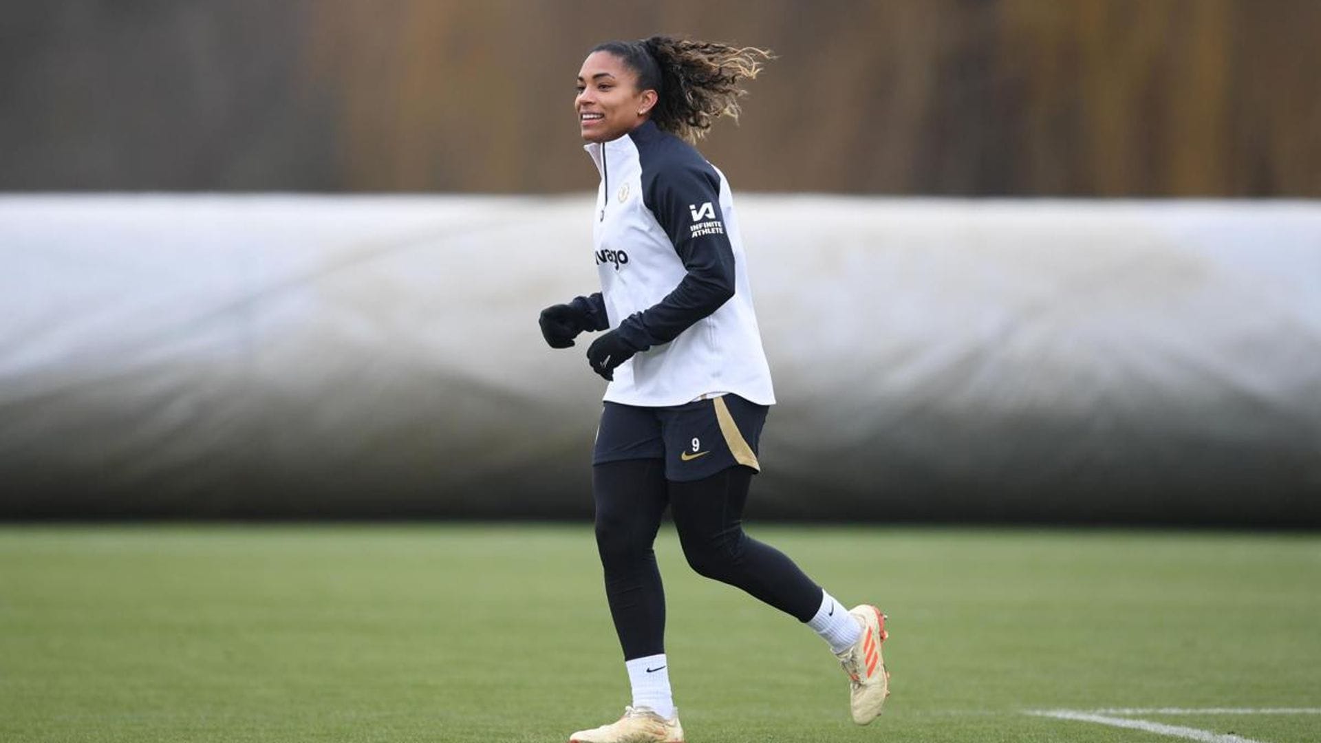 Soccer star Catarina Macario is back at training with Chelsea FC