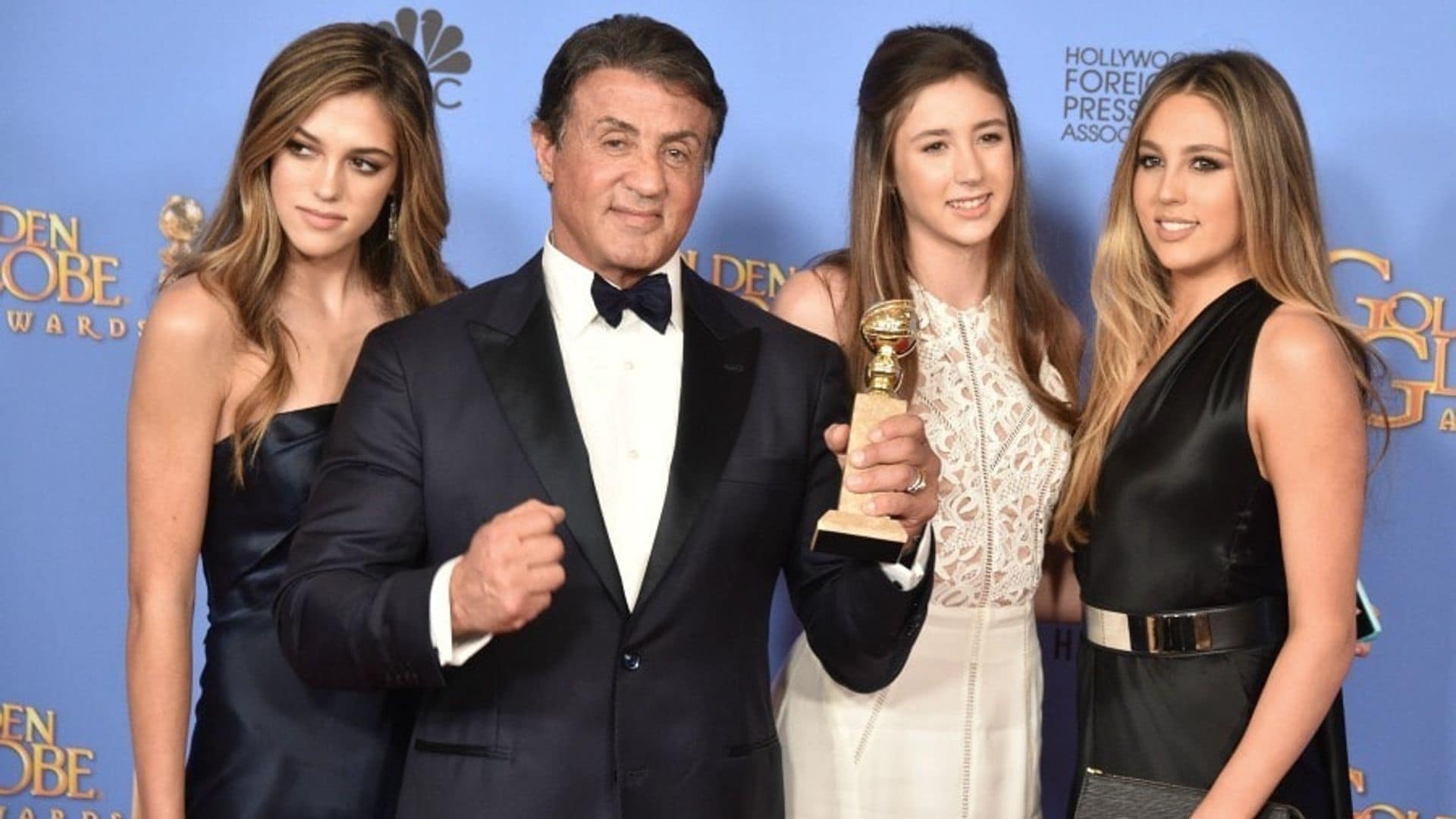 Sylvester Stallone's daughters say their dad isn't as tough as you think