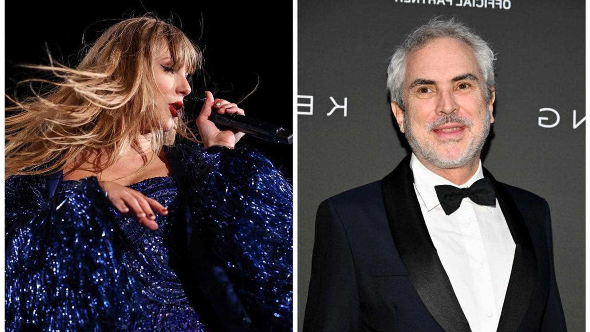 Taylor Swift welcomed Alfonso Cuarón backstage after her concert in Mexico