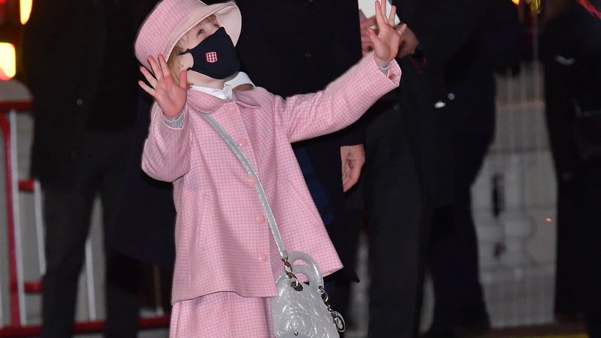 Princess Gabriella of Monaco, 6, steps out in head-to-toe Dior