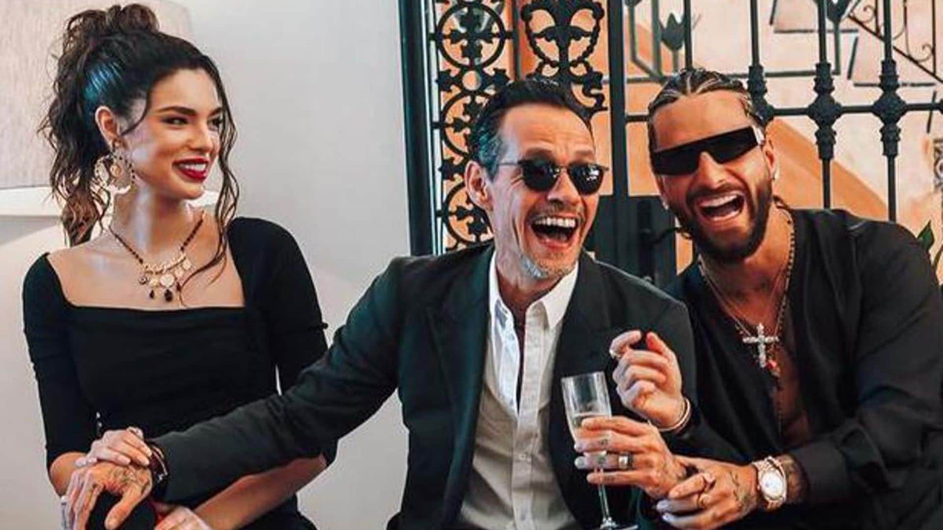 Maluma celebrates his 29th birthday alongside David Beckham, Marc Anthony, and Nadia Ferreira