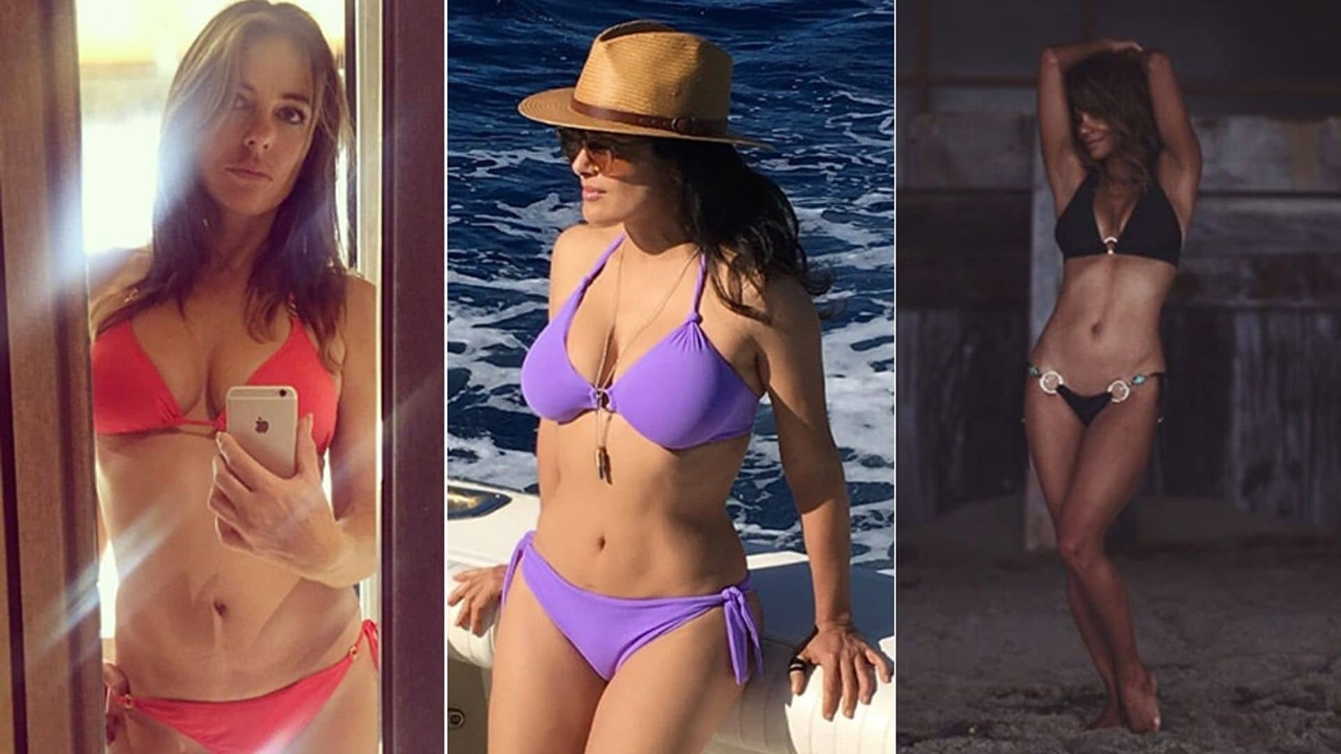 Celebrities over 50 show off their amazing bikini bodies