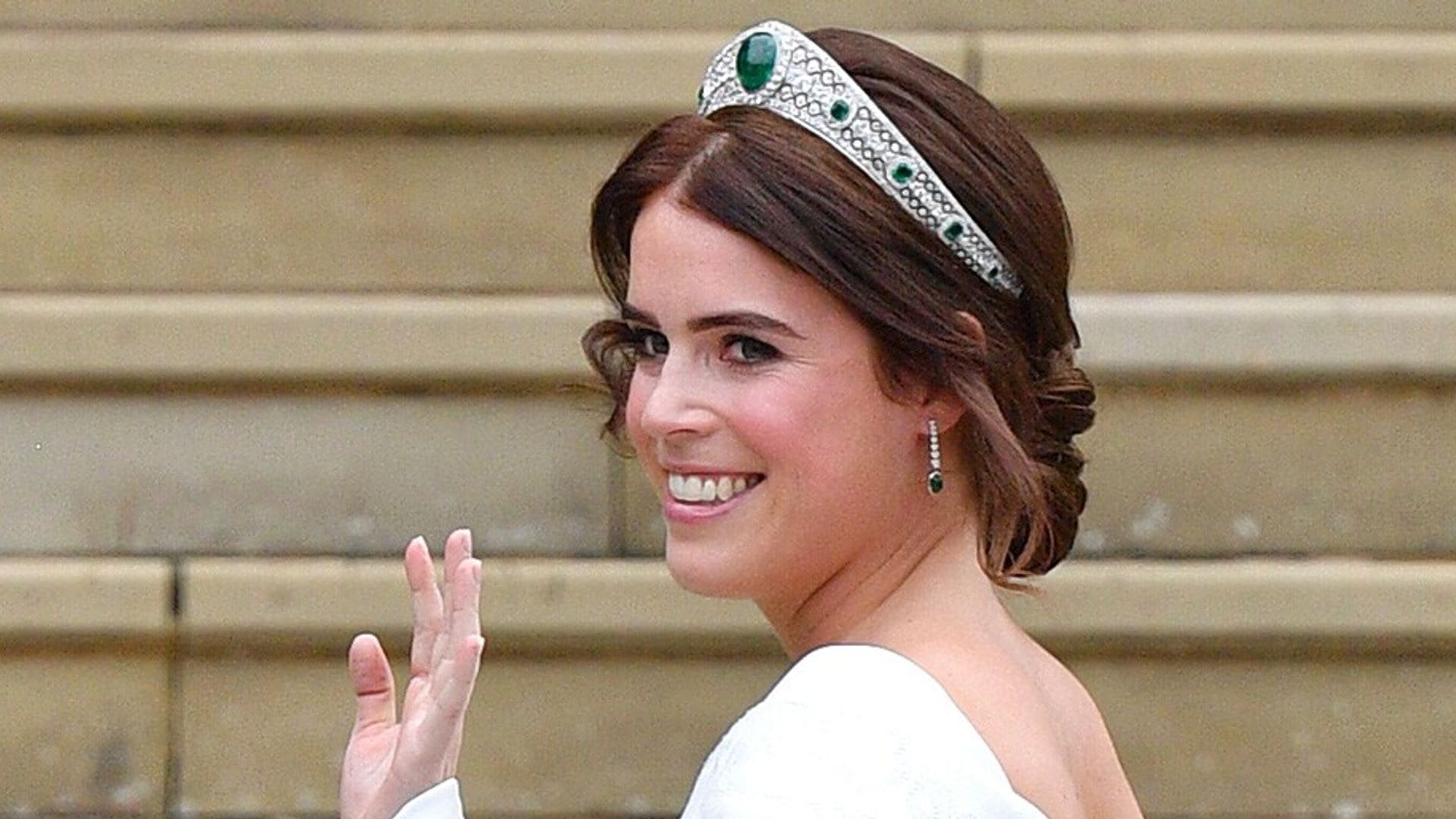 Zac Posen shares never-before-seen photo of Princess Eugenie in her second wedding gown